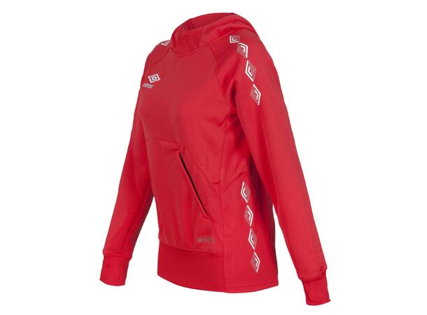 UMBRO UX-1 Hood Top Rosa/Vit L Träningströja med luva 